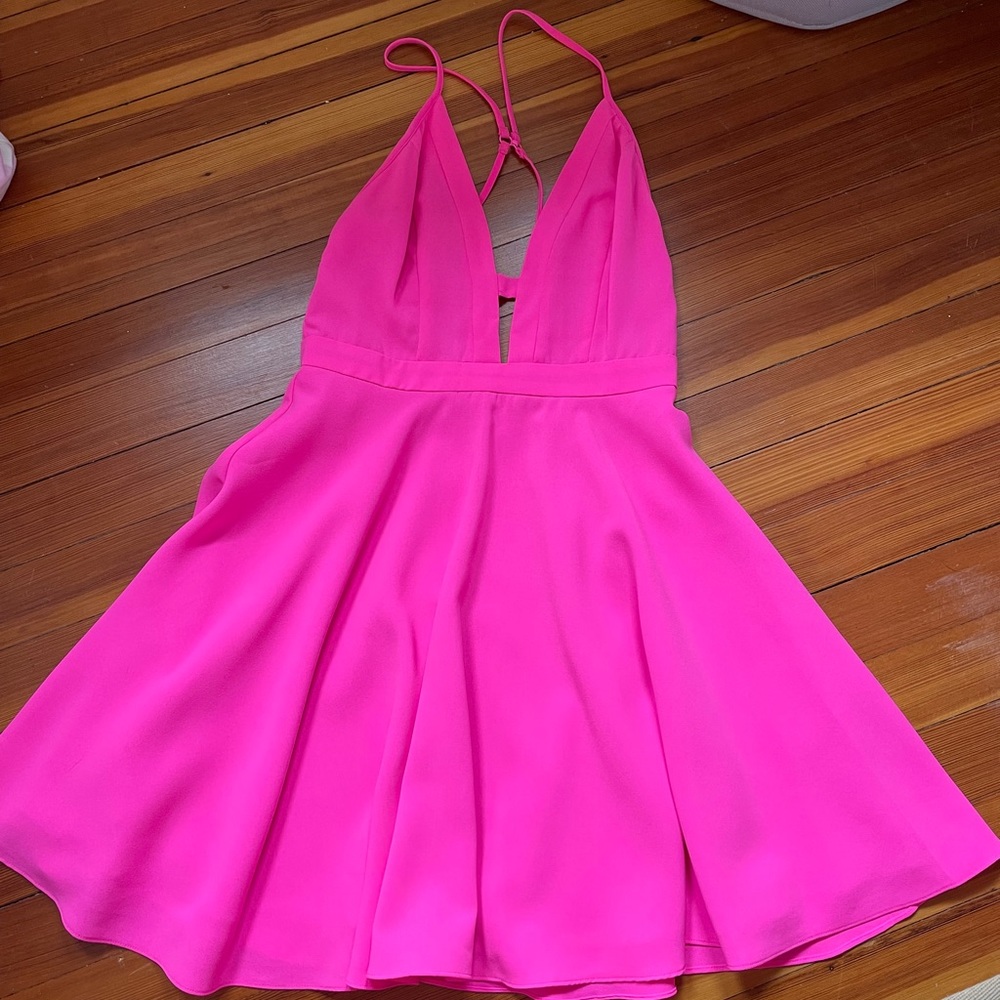 Short Prom Dress Hot Pink